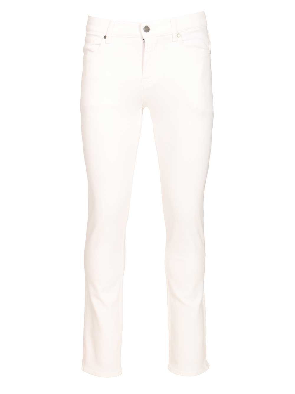 7 For All Mankind Slimmy Jeans - Bianco | 1fa11cd8e30c485e4bba2c479fbeea88aa051daf
