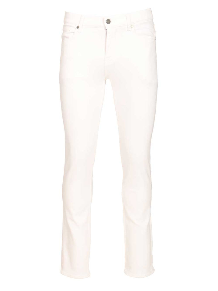 7 For All Mankind Slimmy Jeans - Bianco | 1fa11cd8e30c485e4bba2c479fbeea88aa051daf