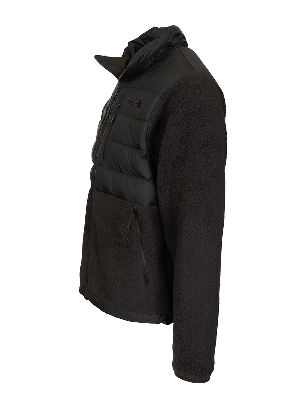 The North Face Rmst Denali Tek Hybrid Jacket Knitwear - Nero | a536bb4e55d14e1964fd2860de6cade6f4621f7f