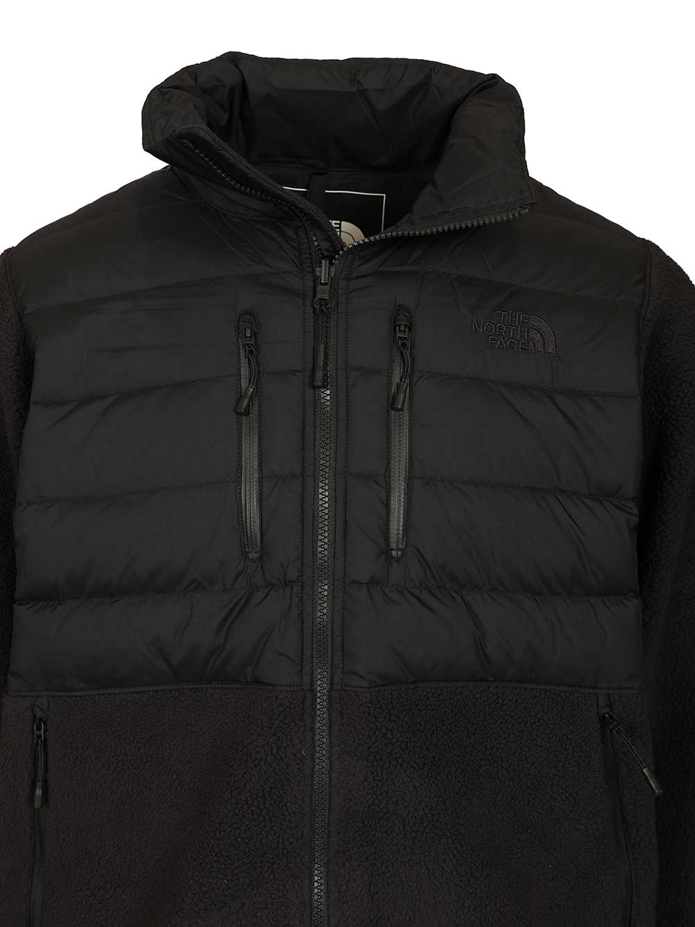 The North Face Rmst Denali Tek Hybrid Jacket Knitwear - Nero | bb18e800f7c5ecdc04e72c0427a4aa3eaeb73d35