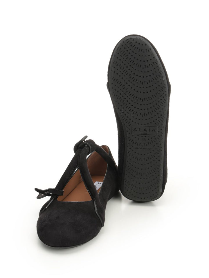 AlaÏA Le Teckel Ballerina Scarpe basse - Nero | 1a1b3371745618339ea3f64937b790ca73056a5d