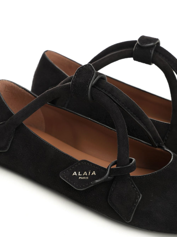 AlaÏA Le Teckel Ballerina Scarpe basse - Nero | 6ce9d4fb922b3380cdd362c6b969cea2fb45092a