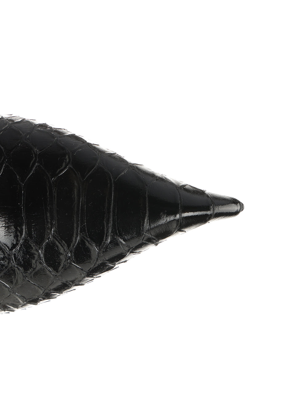 Tom Ford Snakeskin-Effect Leather Decollete - Nero | 50696135da6debb3bb70a4e9e07bceca6335396b