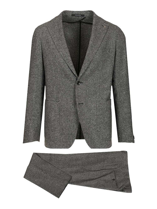 Montecarlo Suit In Tweed Abiti Grey