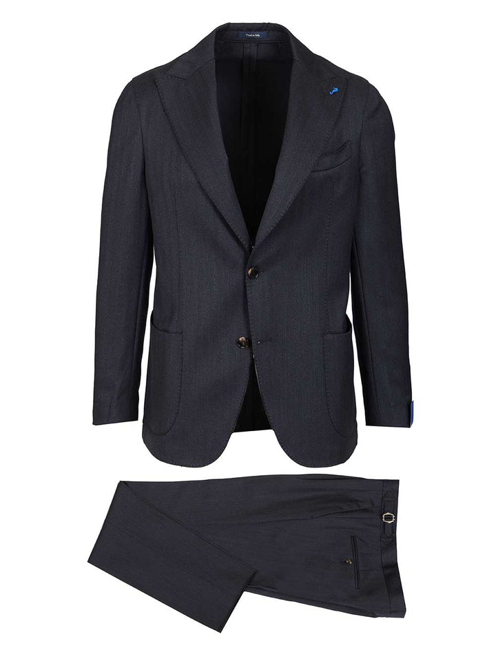 Guarinucci 12 Micron Wool Dress Giacche - Blu | bea67c67a3398181482e44fd64bf369ee5760b7b