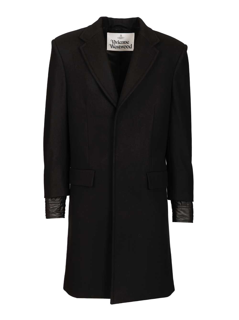 Vivienne Westwood Huddersfield Coat Coats - Nero | 3a6ebe4d25404f93c2fbae0f25077f828633f6f7