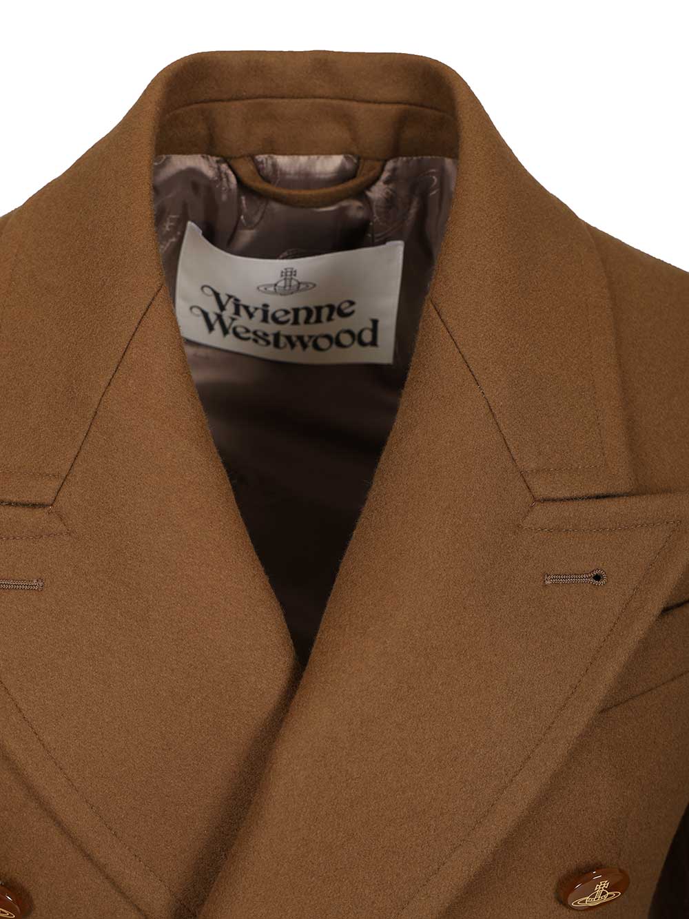 Vivienne Westwood Winston Coat Coats - Marrone | e5d12bd4e4d1f83e381c9a97c7f7dc590ad4d870
