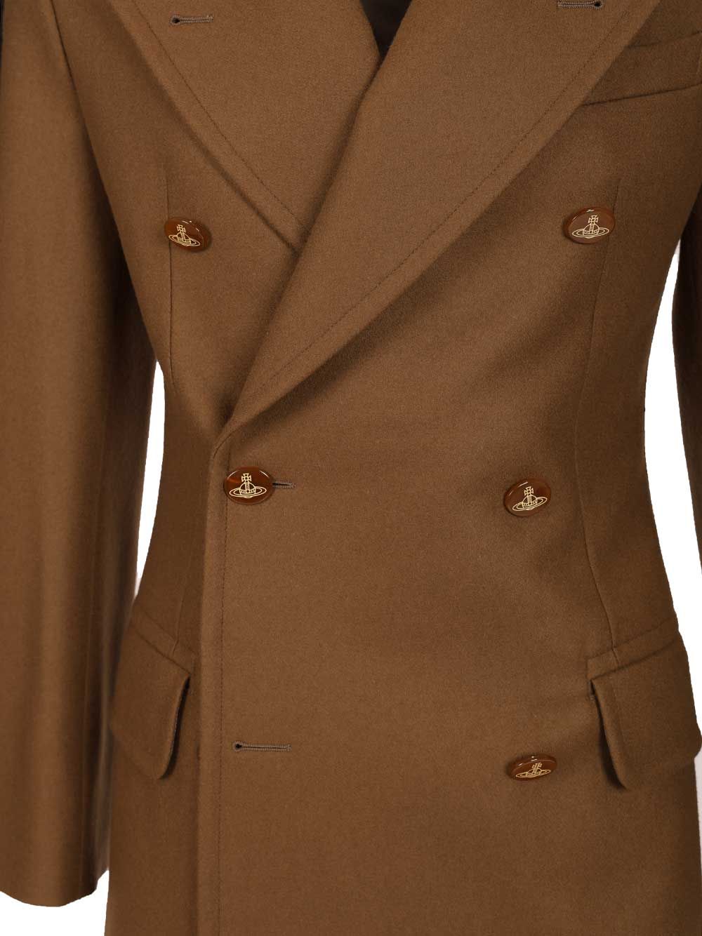 Vivienne Westwood Winston Coat Coats - Marrone | 785abc837cb71063be670a94255f6576f491bfa4
