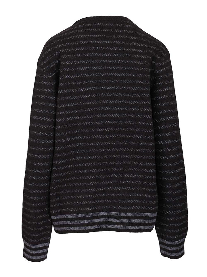 Loewe Wool Sweater Knitwear - Blu | 00f7d55c8a9b0268b088ee7b253dbc178ec43206