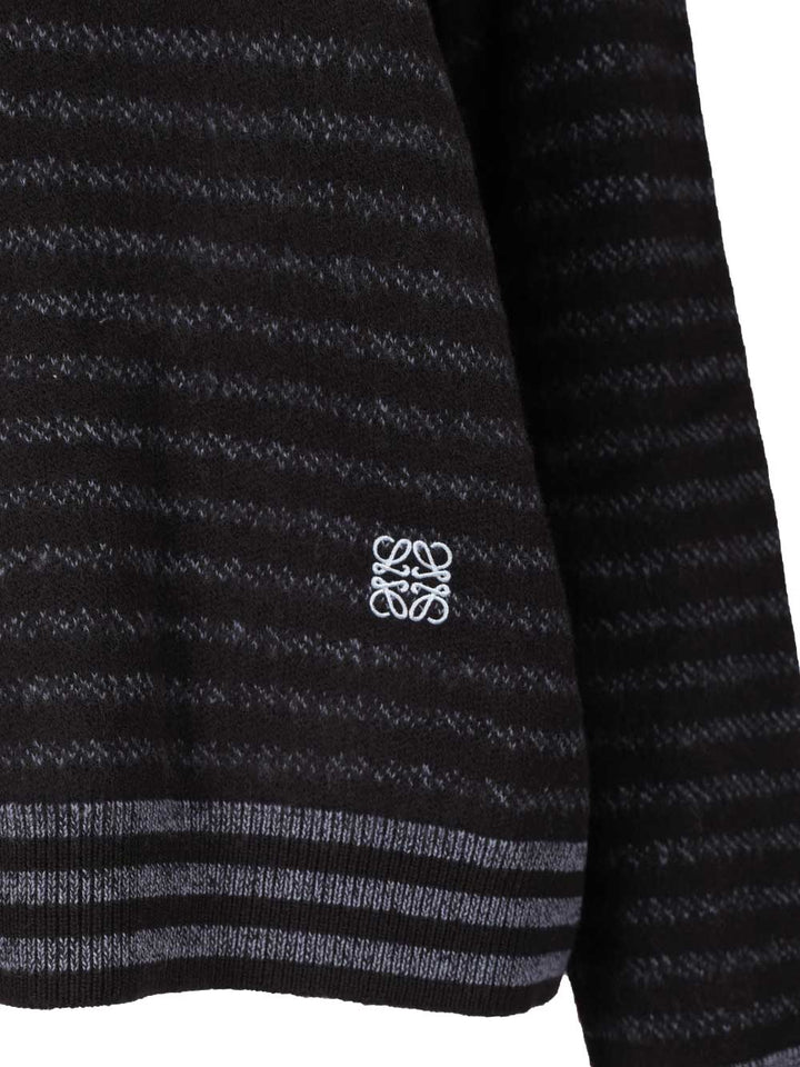 Loewe Wool Sweater Knitwear - Blu | 13b3f68fe57f8ad5299ba82b0712004c68b4f497