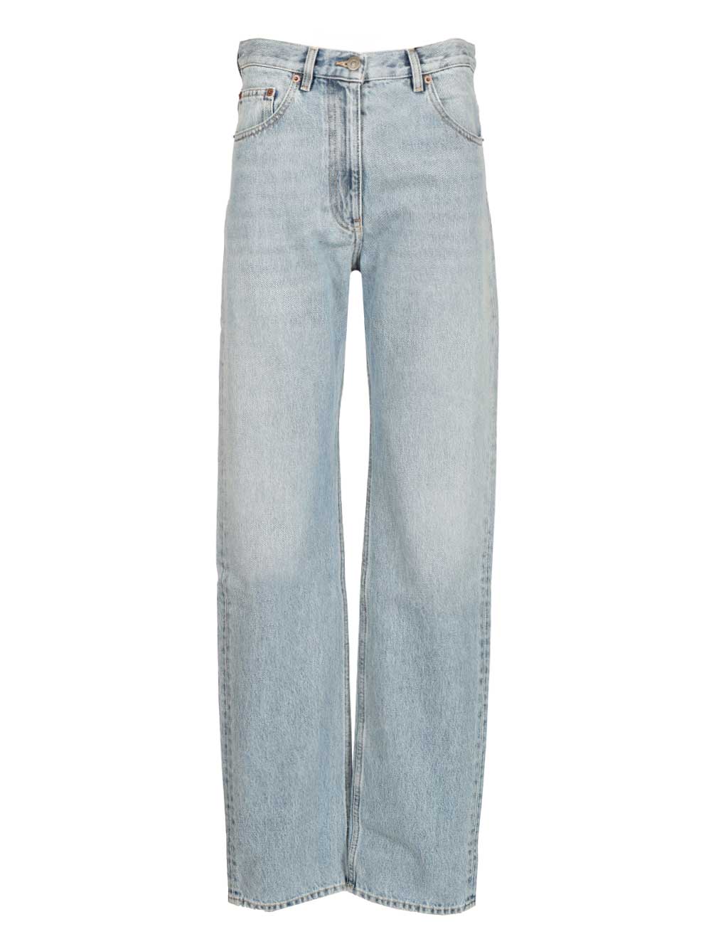 Valentino Garavani Loose Fit Jeans - Light blue | 4f1093eb88219ab324378013312e30552c9d2208