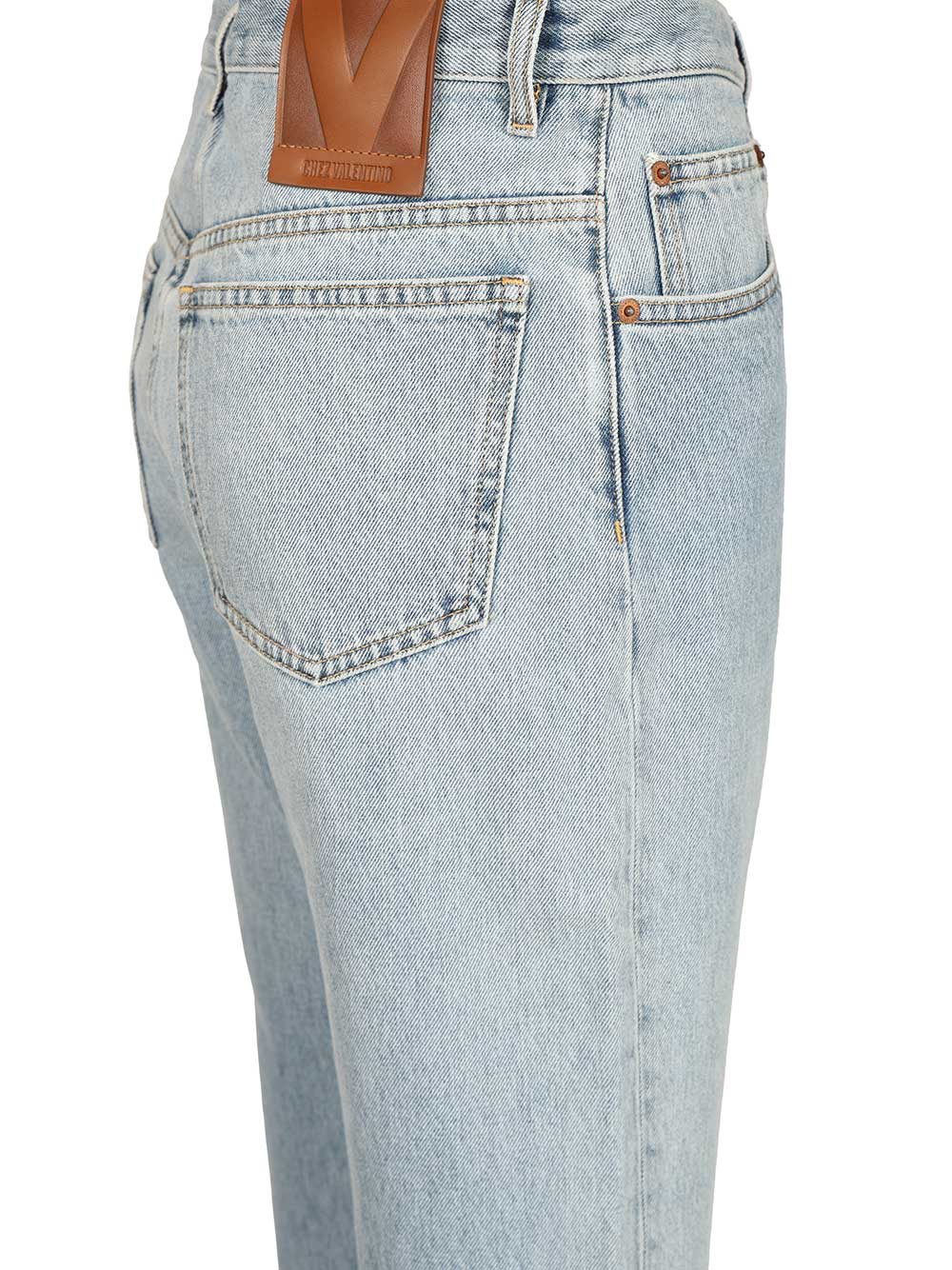 Valentino Garavani Loose Fit Jeans - Light blue | aa7bd5ea888df72b629fcfba2d9ec6af291b44a2