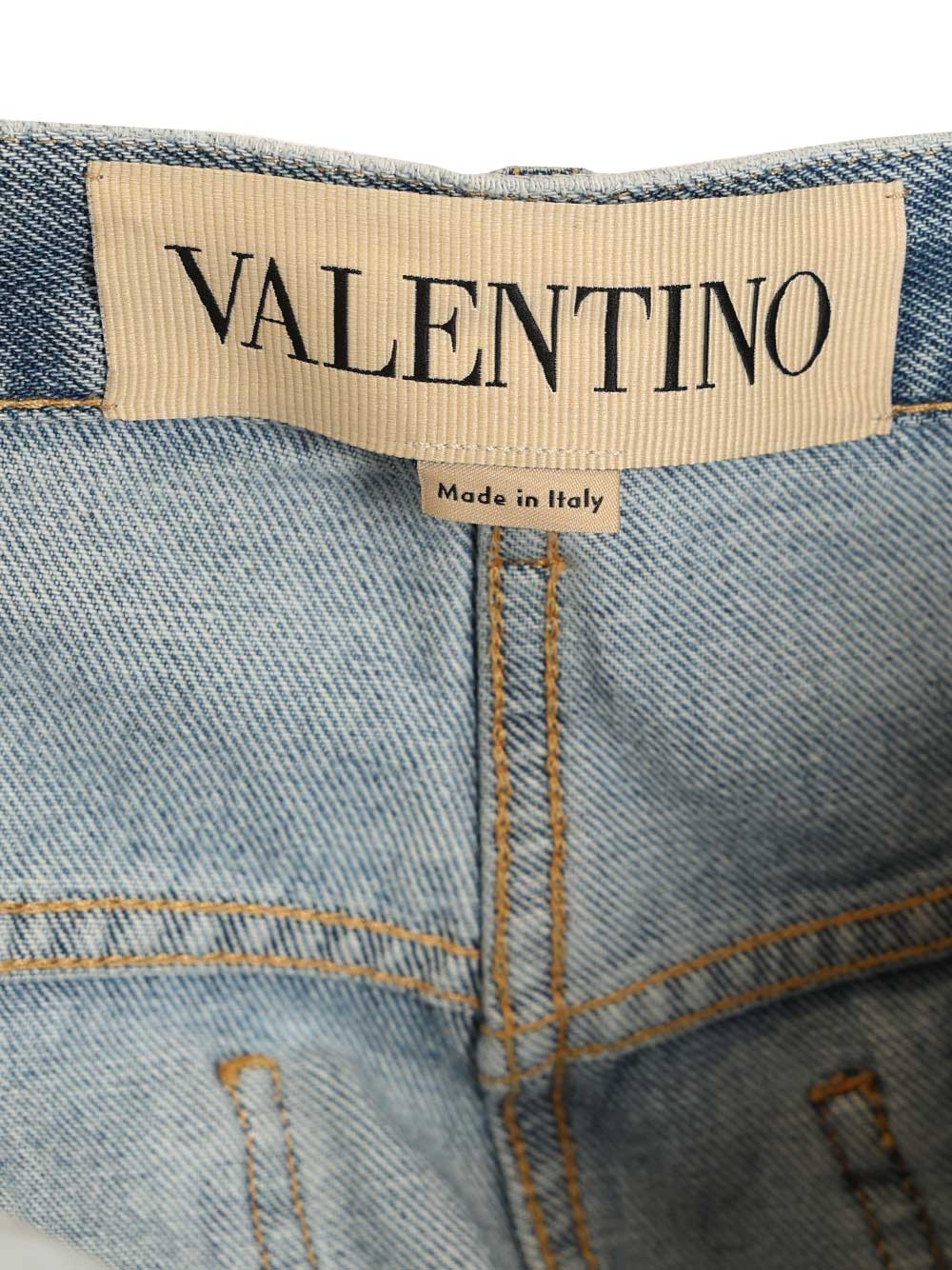 Valentino Garavani Loose Fit Jeans - Light blue | 0f29c19778a183c2e08c5ada6be842a96e300b73