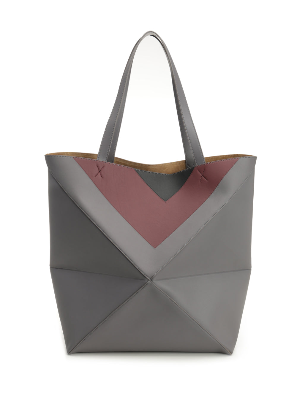 Loewe Puzzle Fold Tote Xl X Josef And Anni Albers Shoulder Bags - Grey | 797b16118e1f05cb247778f4354e166887d6082d