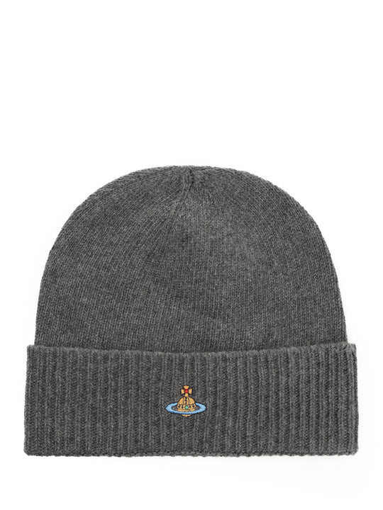 Cashmere Beanie Classic Cappelli Grey