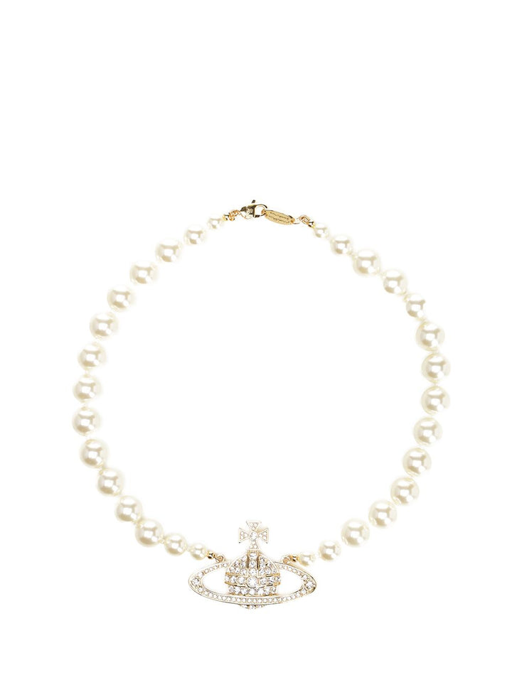 Vivienne Westwood Pearl String Necklace Gioielli - Oro | bf5d15ed82ee53ae9f70ee771dd2709147d4b8f7