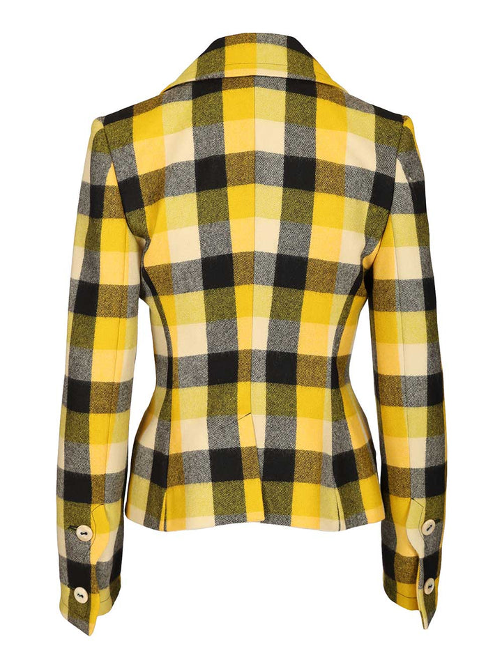 Vivienne Westwood Georgia Blazer Giacche - Giallo | 573c8b19d475929c6b1337f395cb3df95ec91a06