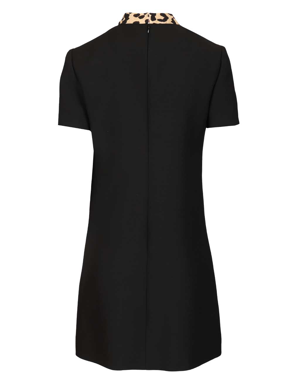 Valentino Garavani Short Crepe Couture Dress Abiti - Nero | bb9f6178f393309318fe36bdc6e4e08a4aeb4695