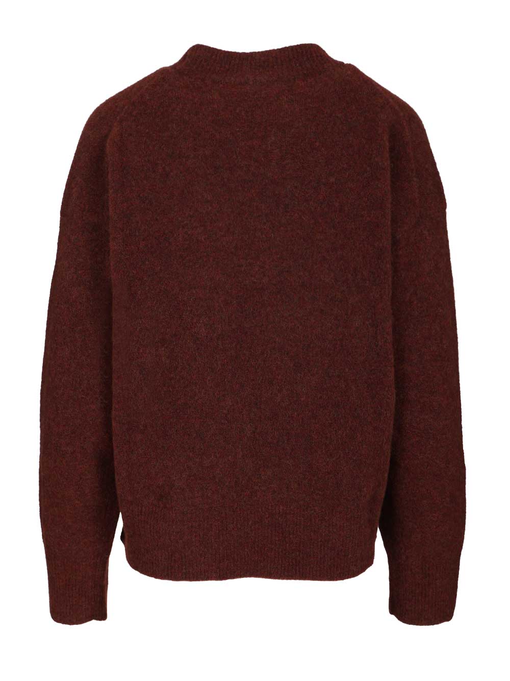 Filippa K Crew Neck Sweater Knitwear - Bordeaux | ef24dcb9b6cfa4138298c40bcaab01c8f79067e8