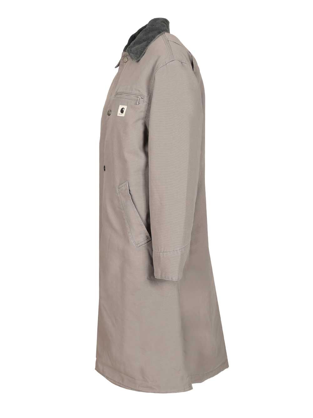 Carhartt Wip Webster Coat Giacche - Grey | f81d312be3ec4990180090c9db2c3a8cc0d7688c