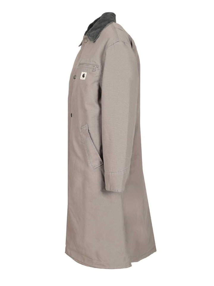 Carhartt Wip Webster Coat Giacche - Grey | f81d312be3ec4990180090c9db2c3a8cc0d7688c
