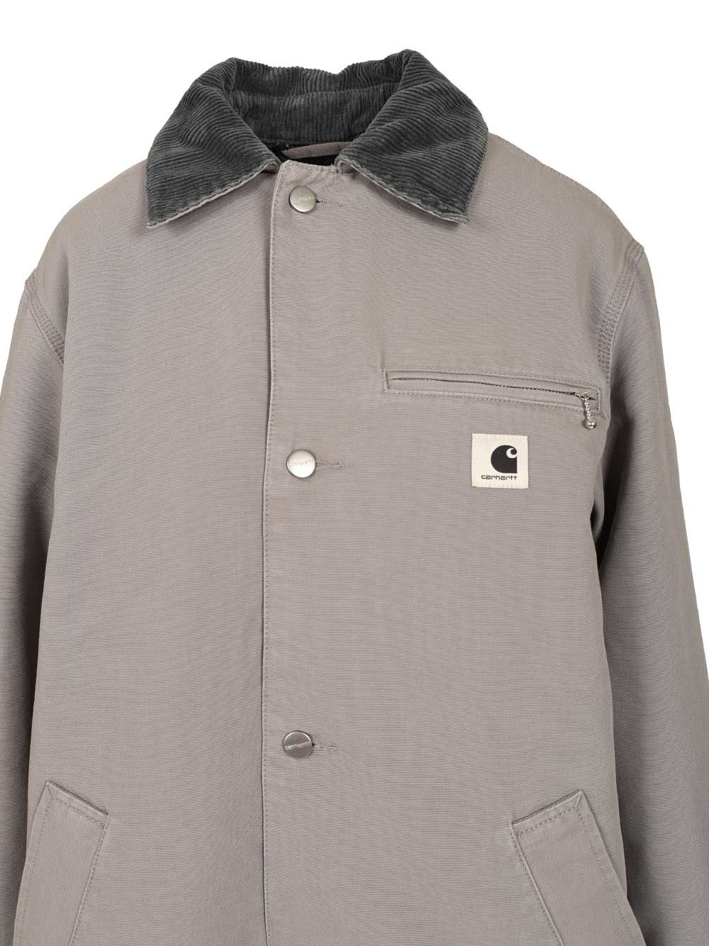 Carhartt Wip Webster Coat Giacche - Grey | 27a78a38d3a4a634cc4d20a74e0e3c6aabdd808b
