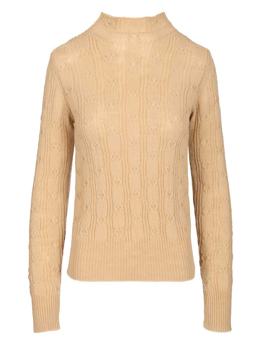 Tessy Sweater Knitwear Beige