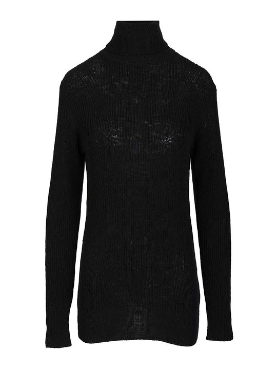 Turtleneck Sweater Knitwear Nero