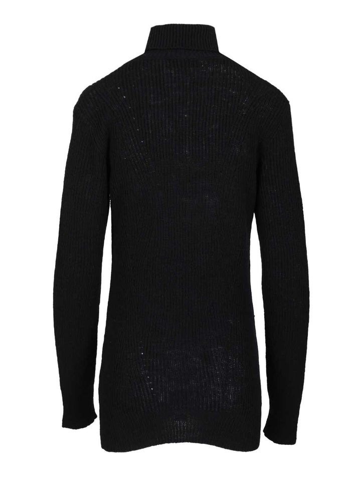 Dries Van Noten Turtleneck Sweater Knitwear - Nero | 71110ef1742abdc614bb85c7c53b16720aeeb892