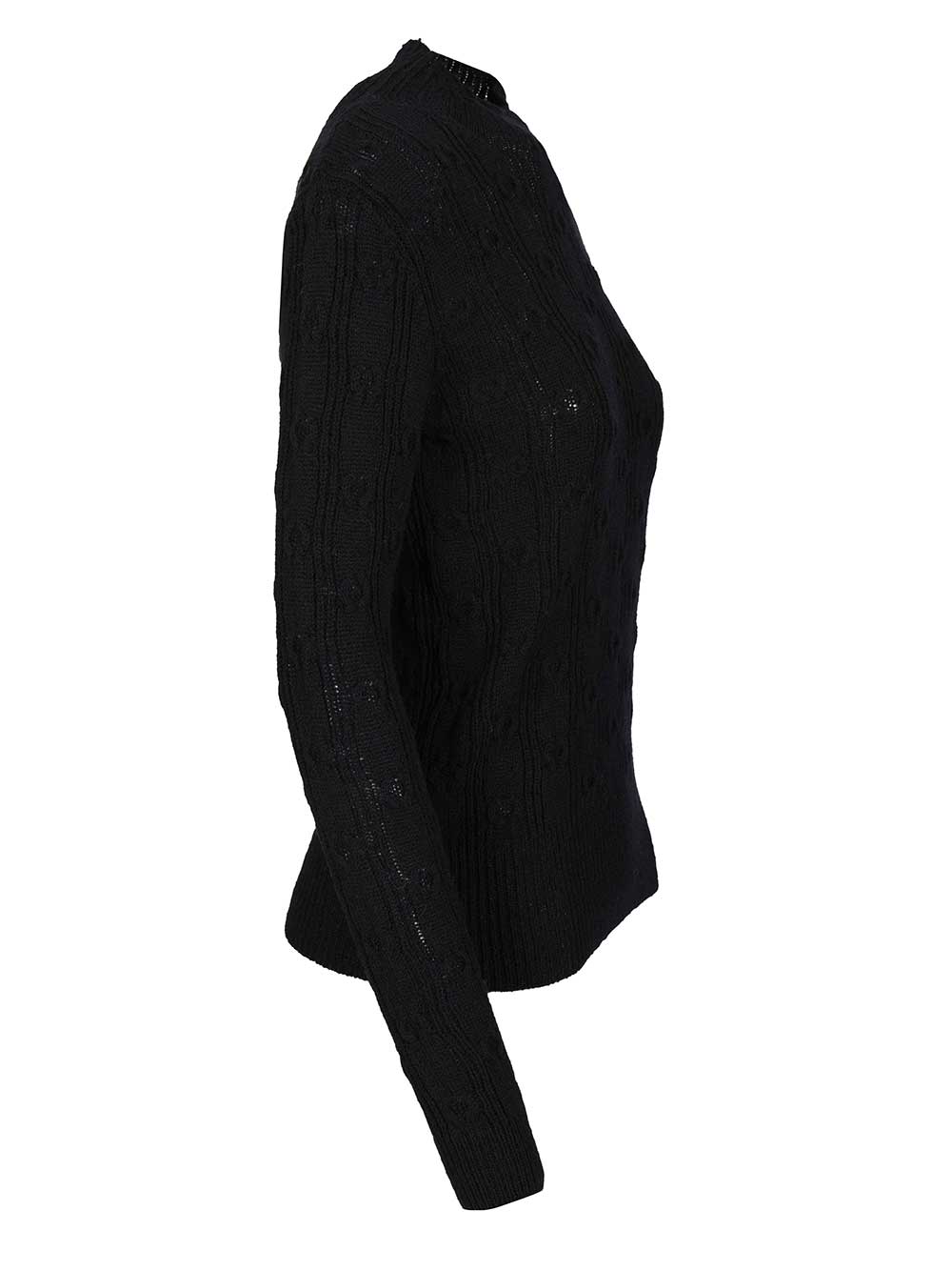 Dries Van Noten Tessy Sweater Knitwear - Nero | 968d264f64c1506485d4bc49ae4e2c5e1f32f38d
