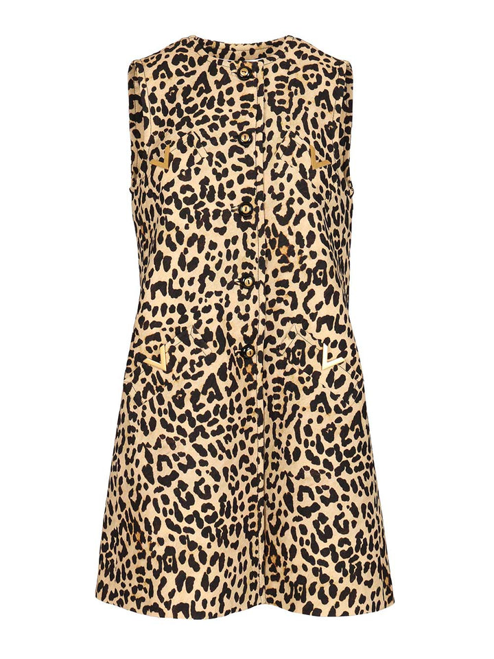 Valentino Garavani Animalier Mini Dress Abiti - Animalier | 5429f0c6d7291a3076fa38c80b35536e5abf8944