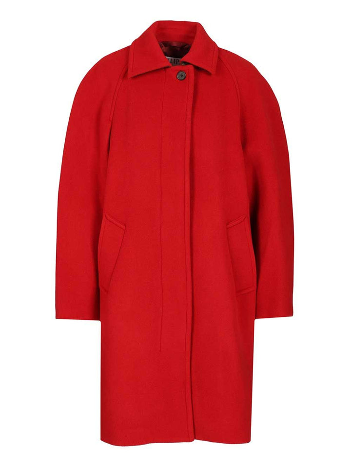 Filippa K Cocoon Coat Coats - Rosso | 18ea909428ebeb2aaa2f56e736d31efd8e9ce898