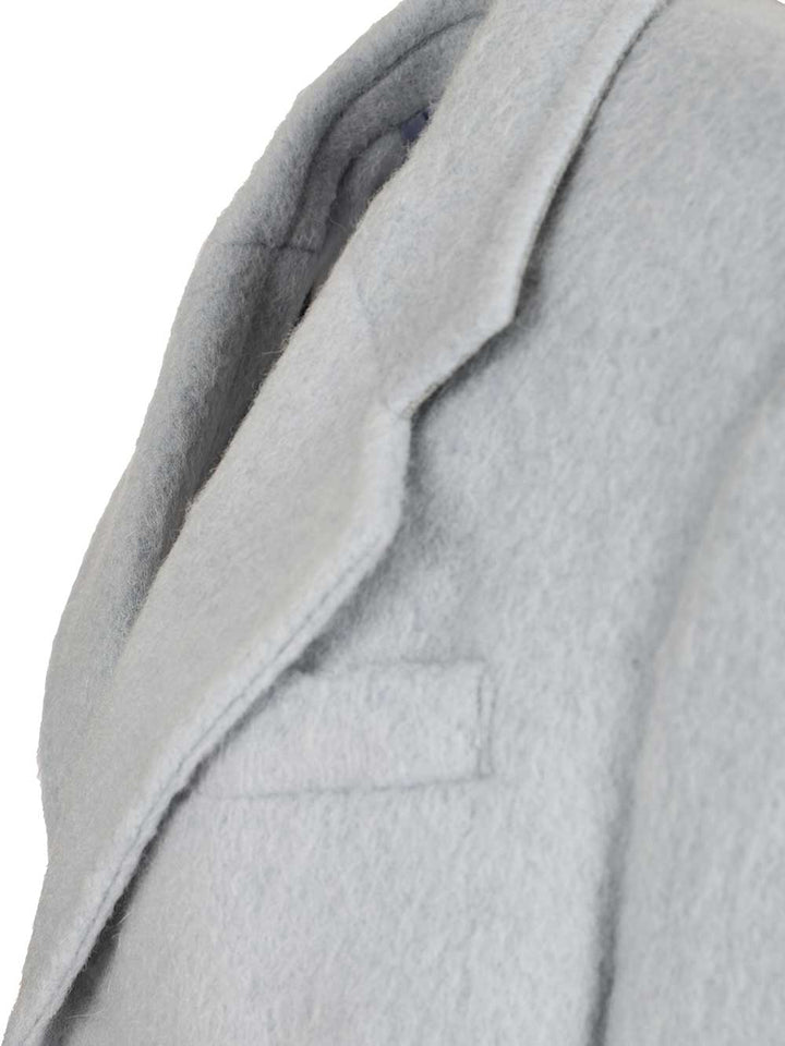 Dunst Wool And Alpaca Blend Blazer Giacche - Light blue | ca1d67b68adf80a6bcbe0445a77c3db189b43268