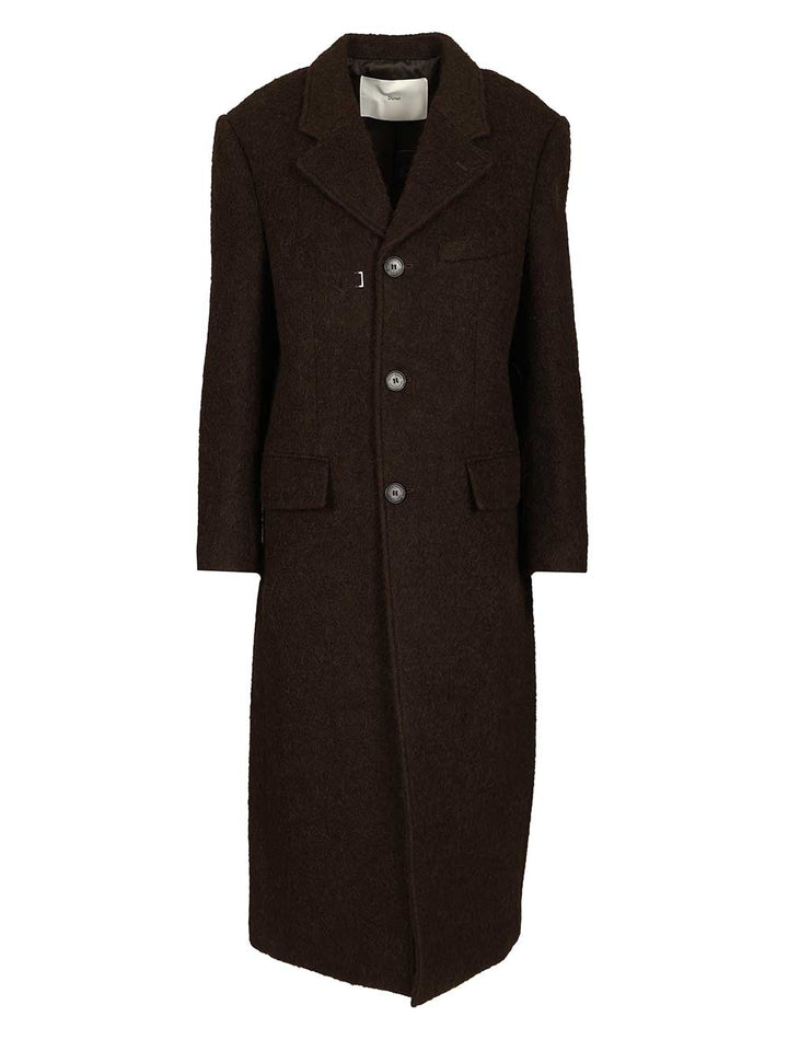Dunst Structured Coat Coats - Marrone | eca3ce3bd03f1fe98440f7622dca4b7407c9aa58