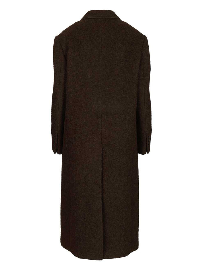 Dunst Structured Coat Coats - Marrone | f336a64190cd6b0fe32a51ada36de02032c19cfe
