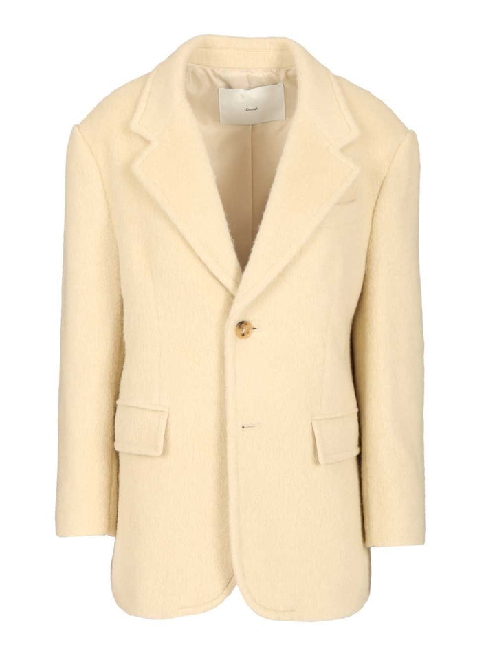 Dunst Wool And Alpaca Blend Blazer Giacche - Bianco | a8d96af0c69123acaeb0e6d411fb6f5966776db3