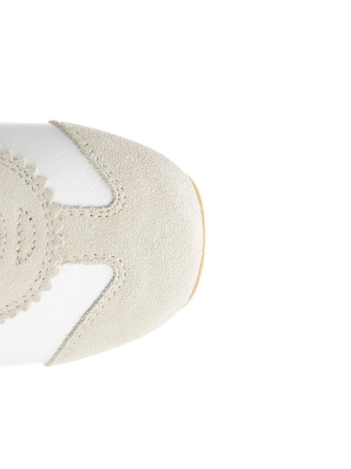 Dries Van Noten Leather And Suede Sneakers - Bianco | 1e7cea5c86902be56de1c5c4822e7d140d628acb