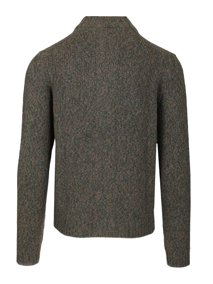 Fedeli Zip-Up Cardigan Knitwear - Verde | bd122543e893f435d599fdb5c9a8f1c2e3a48b6a