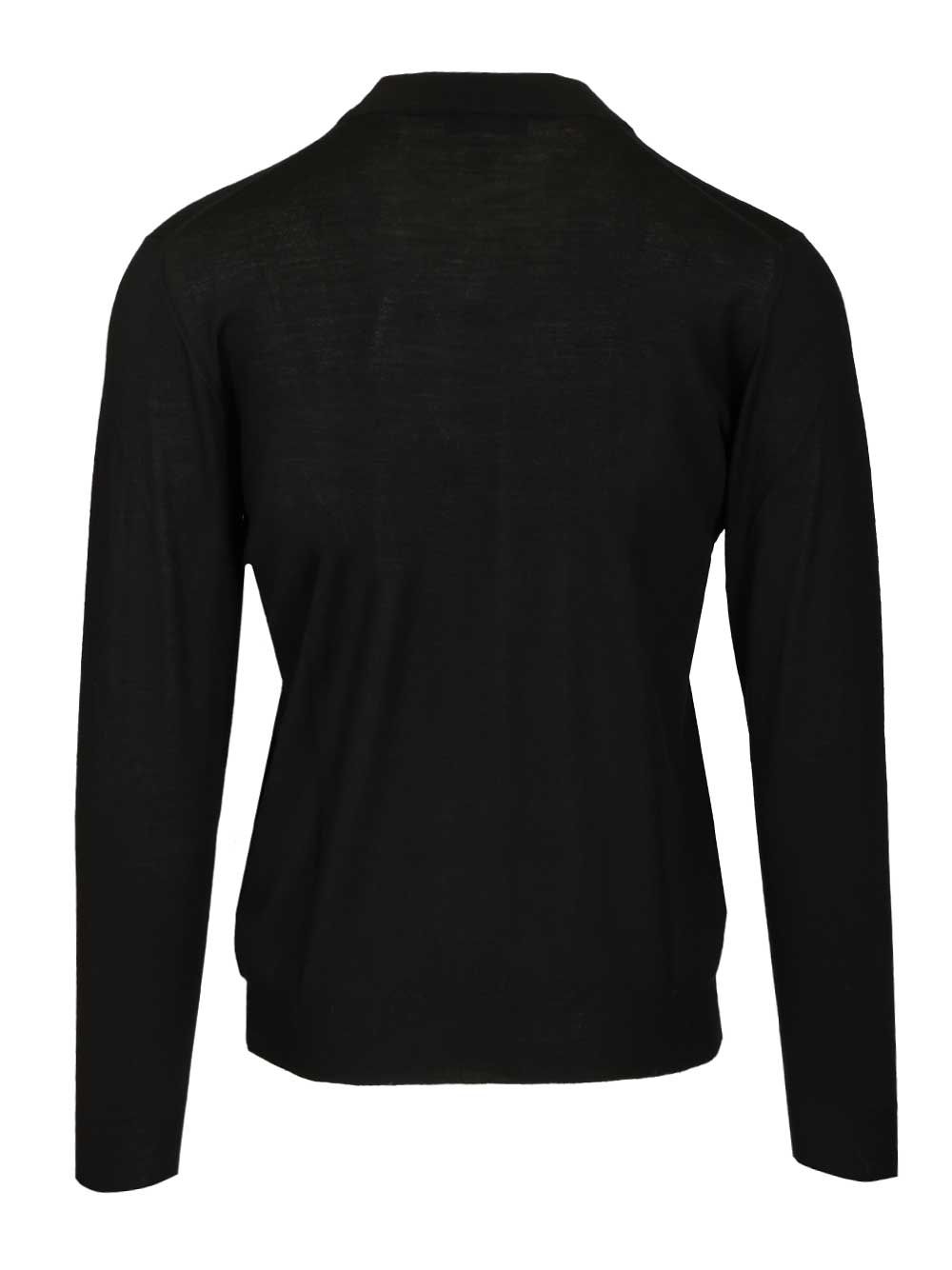 Fedeli Virgin Wool Sweater Knitwear - Nero | 5d283c0179381165286a98b290729267f4d2d608
