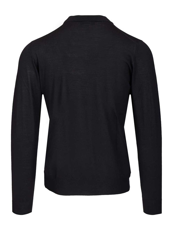 Fedeli Virgin Wool Sweater Knitwear - Blu | f77a6abf96410113c2f37798d190445905f4aa01