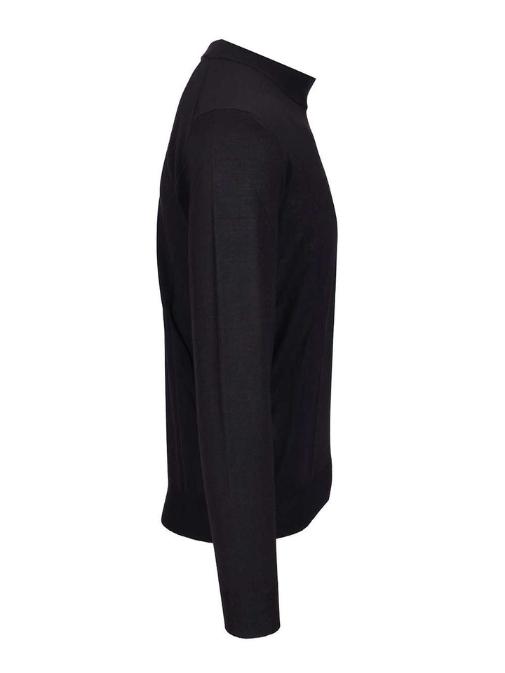 Fedeli Virgin Wool Sweater Knitwear - Blu | 321e66fad195994f47c8e7d6ffd10e628c33df8e