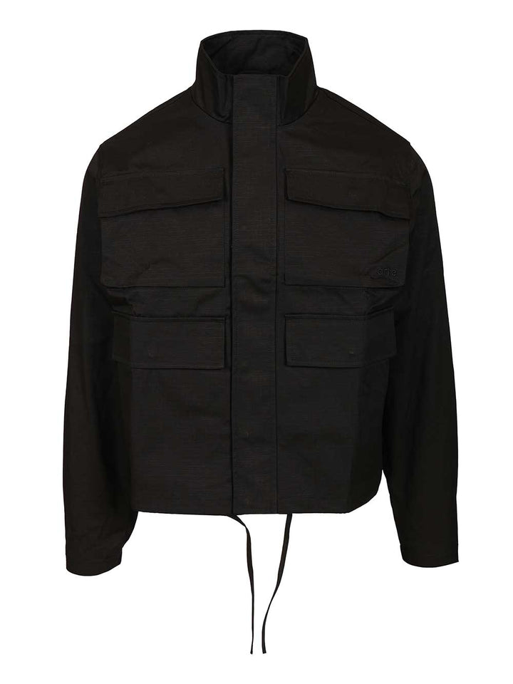 Arte Waxed Ripstop Jacket Giacche - Nero | 814af317426c2f394b474ec7eee771e58fc56398