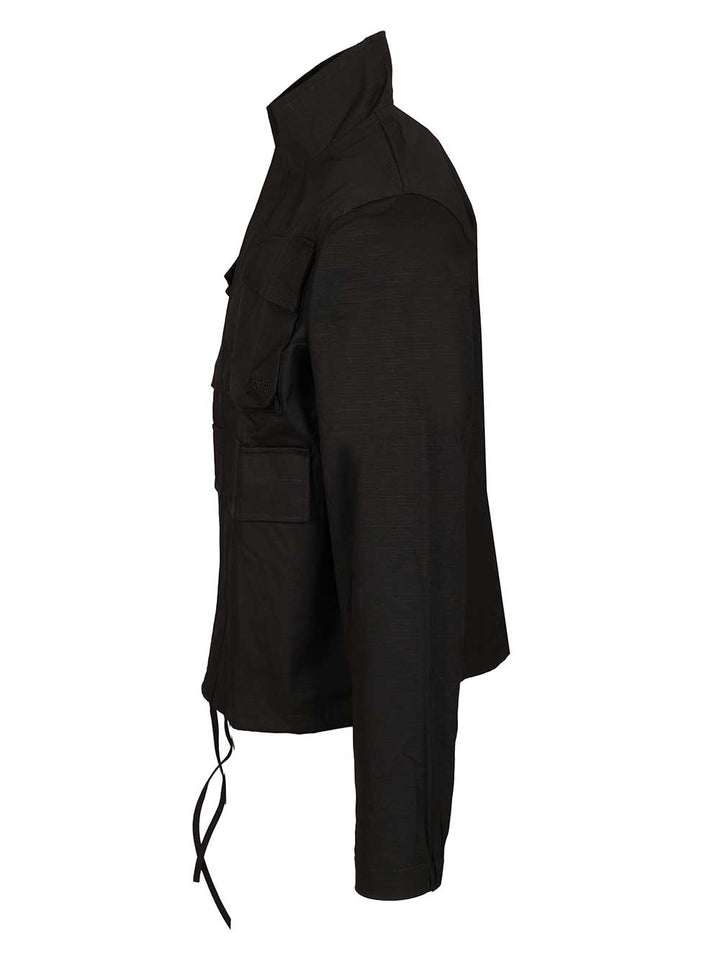 Arte Waxed Ripstop Jacket Giacche - Nero | 6ea1bda14d7e82cee28b0dab115b72f4f8b6553f