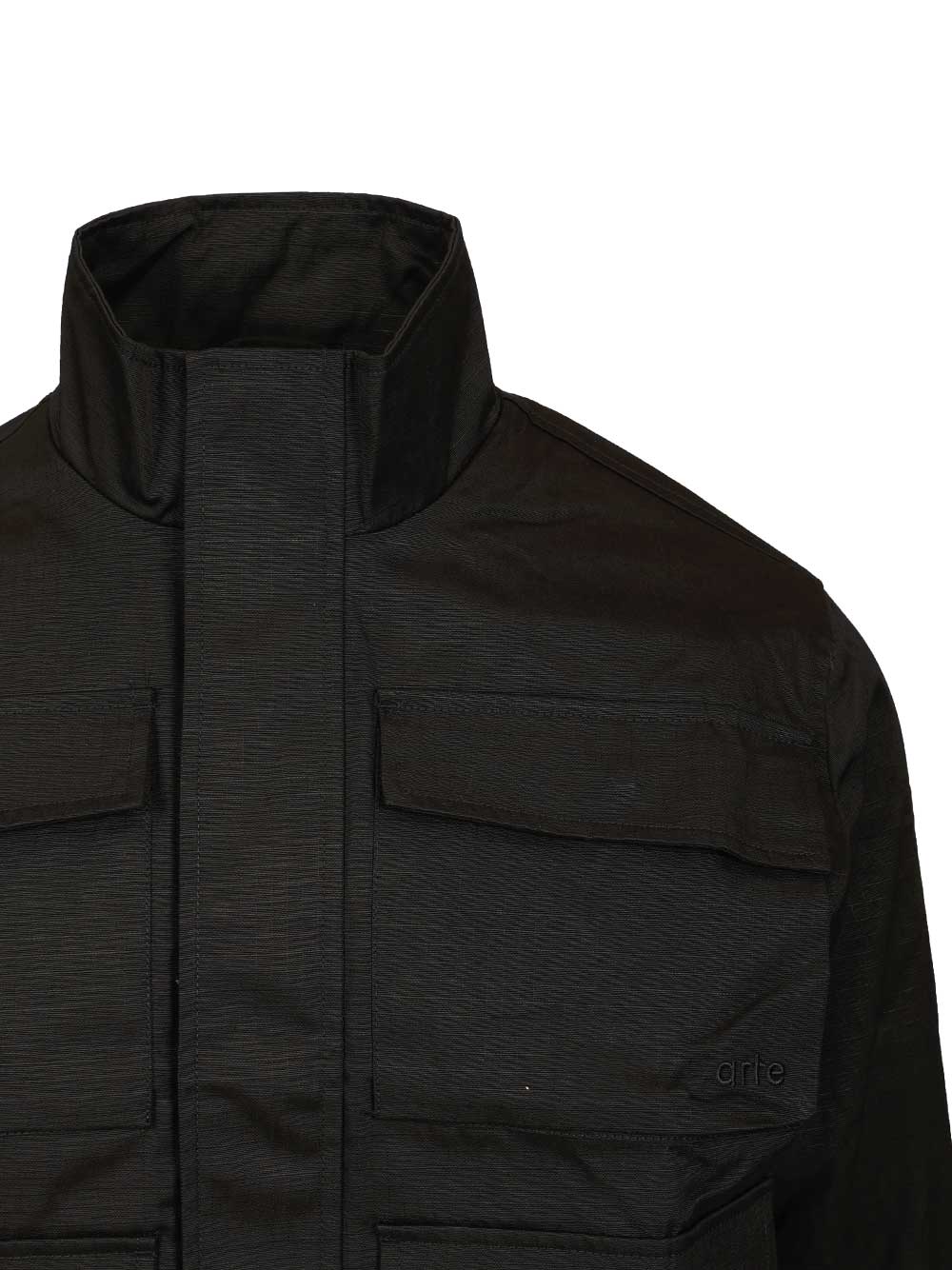 Arte Waxed Ripstop Jacket Giacche - Nero | af67e75c5fcb3491334304f6aba3c366612c4ce1