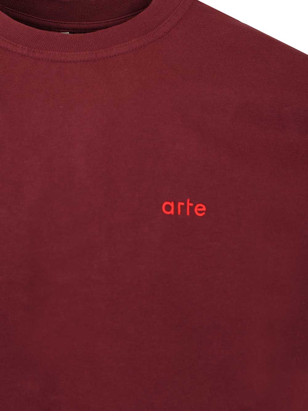 Arte Arte For All T-Shirt - Bordeaux | fd56d28b81544cb7a258c091e37a508a218a7ee8