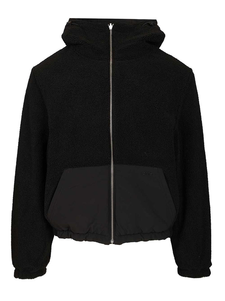 Arte Jacket In Sherpa And Nylon Giacche - Nero | c12c7b9ddcf0fb966ba6d02df38eaa7d8ba274c1