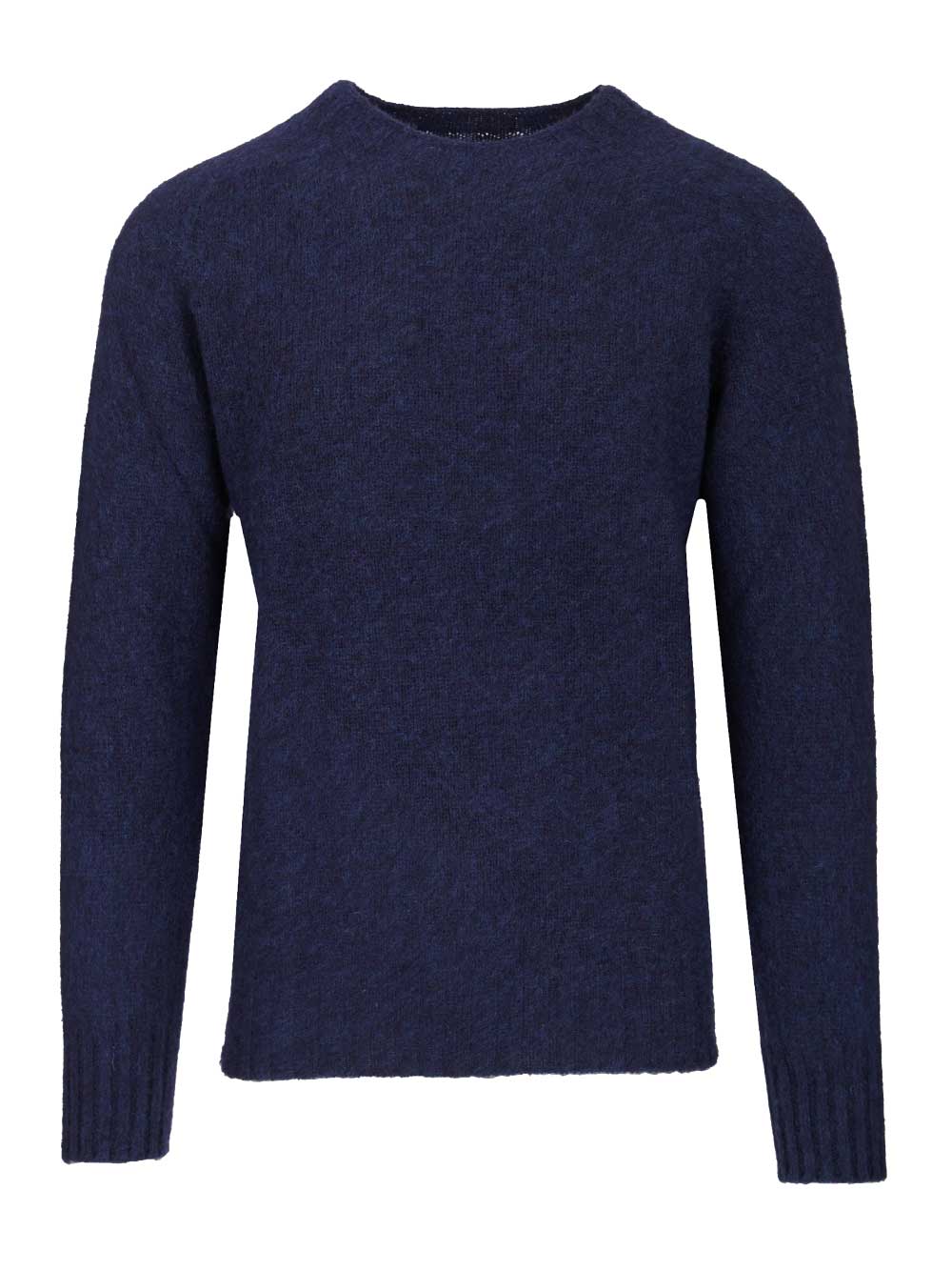 Howlin' Shetland Wool Crew Neck Knitwear - Blu | f230a865f95f54a4e6ccba35f9c07016b9f3aee3
