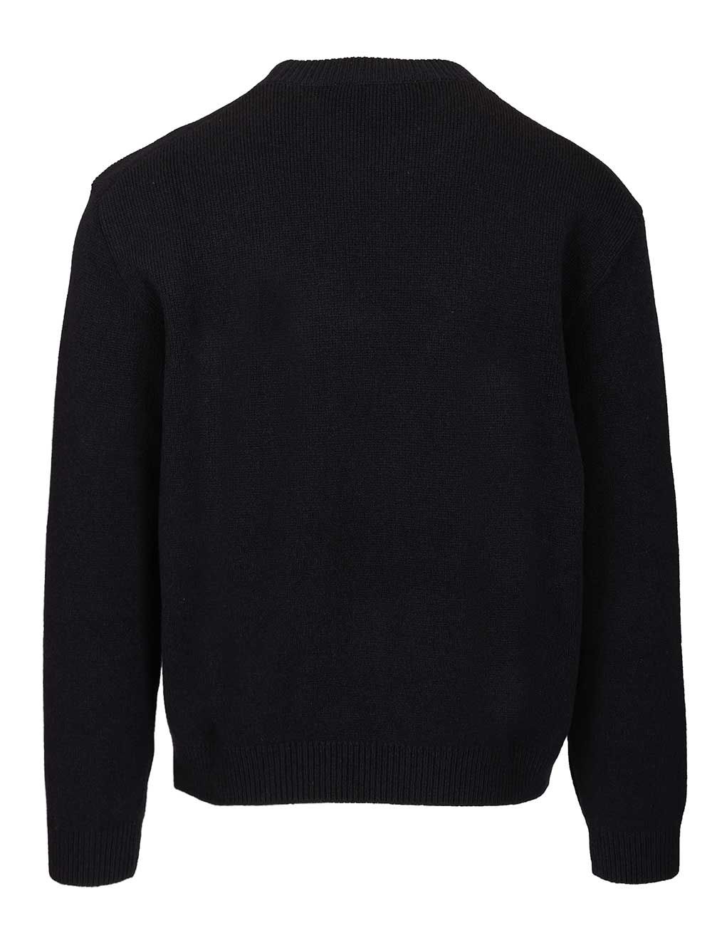 Maison KitsunÉ Lambswool Sweater Knitwear - Blu | edfacc12bdcf031b786e891afe94070c908bb031