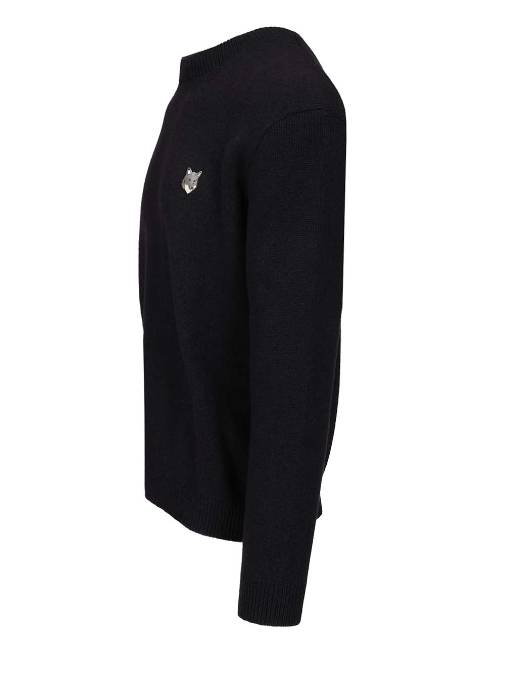 Maison KitsunÉ Lambswool Sweater Knitwear - Blu | 7d42b65b694e6b234b7132b345aa08a89587a086