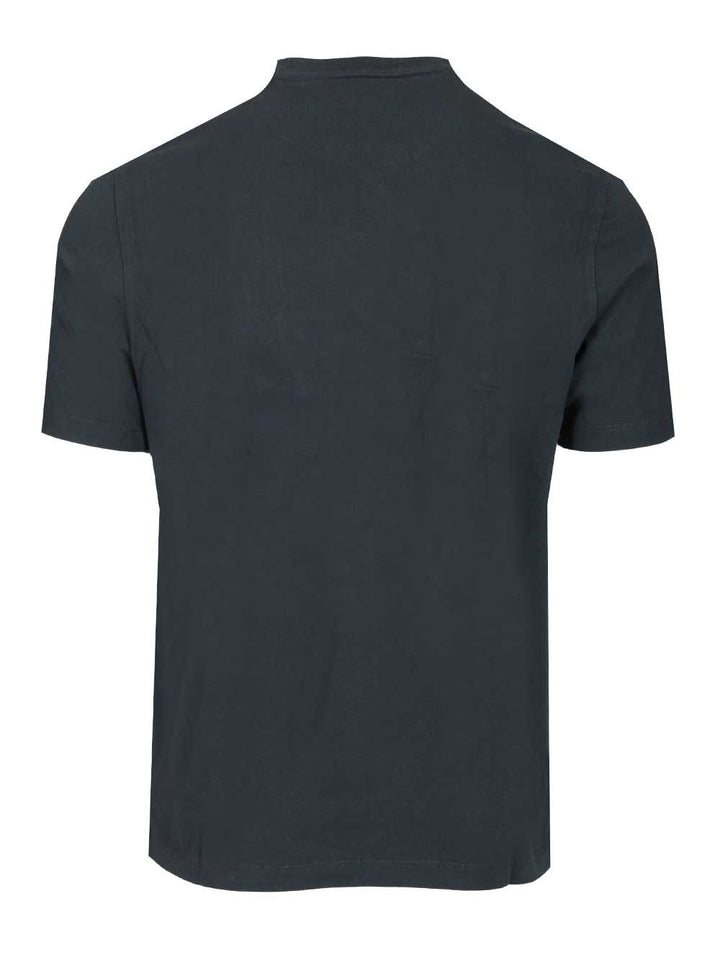 Maison KitsunÉ With Fox Head Embroidery T-Shirt - Nero | 89524366d2a57b2172387d3b8161c45f614772a2